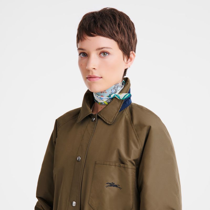 Longchamp Equestrian Tower 50 Women Scarf Multicolor | Australia-798AIFPDV