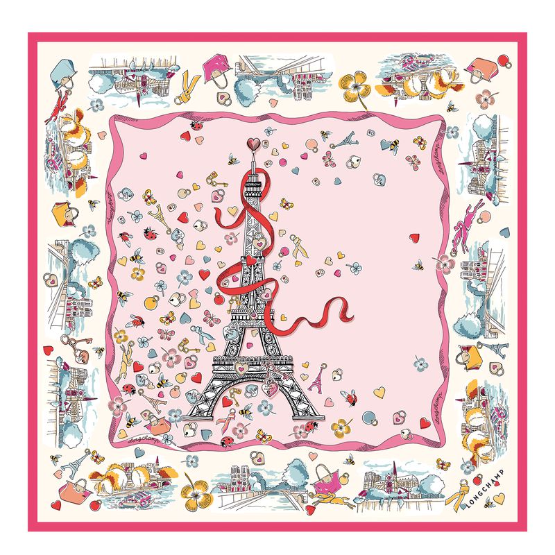 Longchamp Equestrian Tower 50 Women Scarf Multicolor | Australia-614BLAUXW