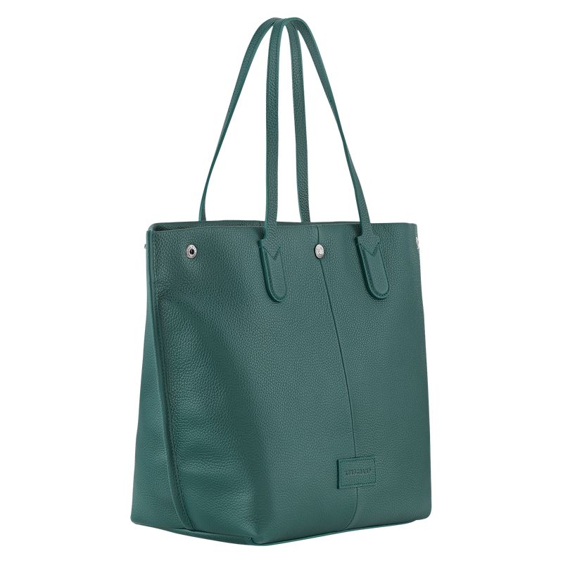 Longchamp Essential L Men Tote Bag Dark Green | Australia-086IMYQCS