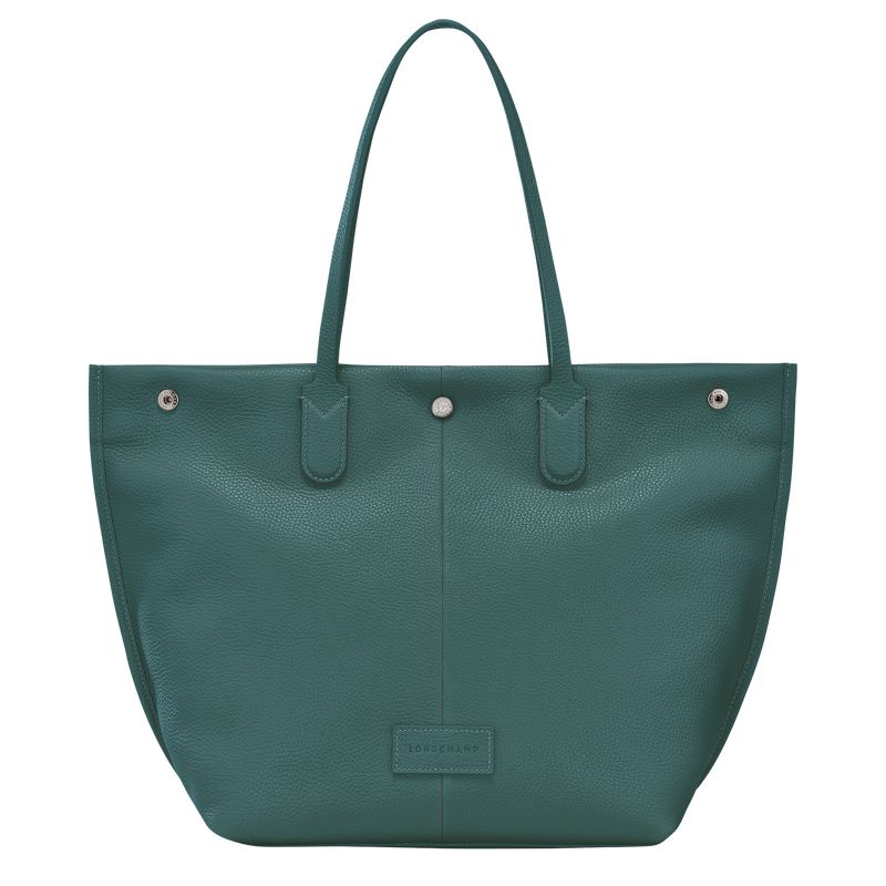 Longchamp Essential L Men Tote Bag Dark Green | Australia-086IMYQCS