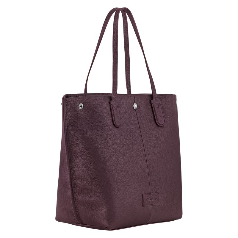 Longchamp Essential L Men Tote Bag Dark Purple | Australia-068AWZRXG