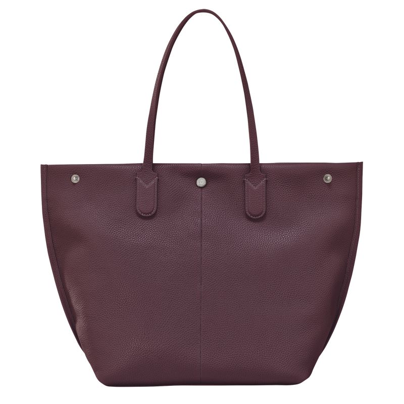 Longchamp Essential L Men Tote Bag Dark Purple | Australia-068AWZRXG