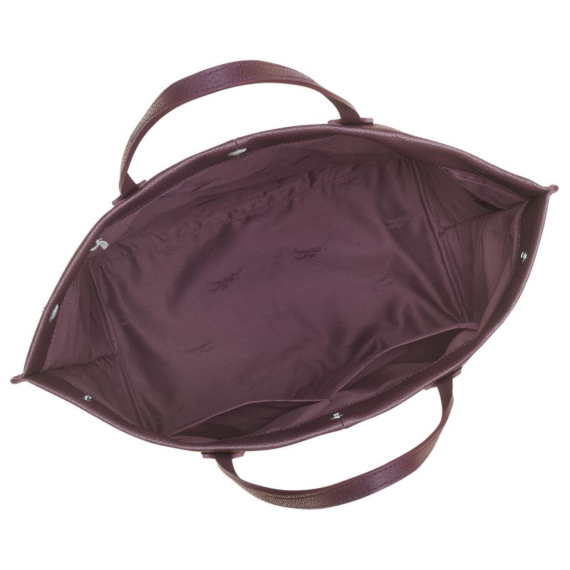 Longchamp Essential L Men Tote Bag Dark Purple | Australia-068AWZRXG
