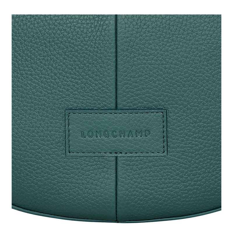 Longchamp Essential L Women Crossbody Bag Blue Green | Australia-546UKCMNH