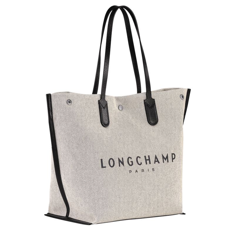 Longchamp Essential L Women Tote Bag Cream | Australia-691DQYEHP
