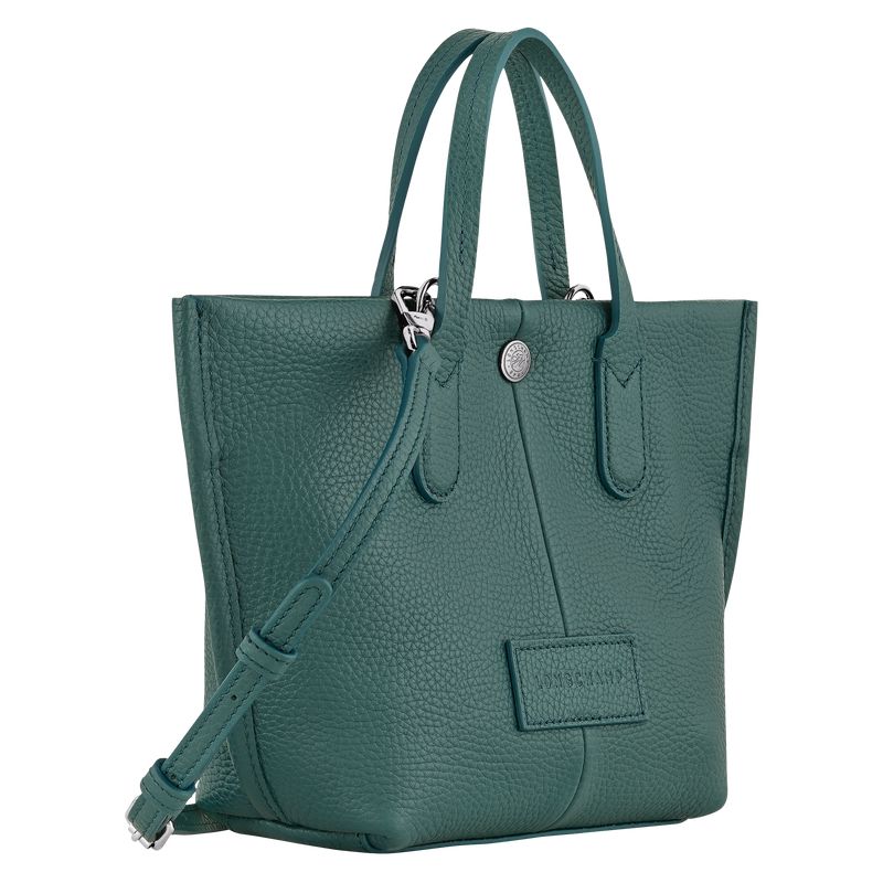 Longchamp Essential Xs Women Handbag Blue Green | Australia-618TUCJDK