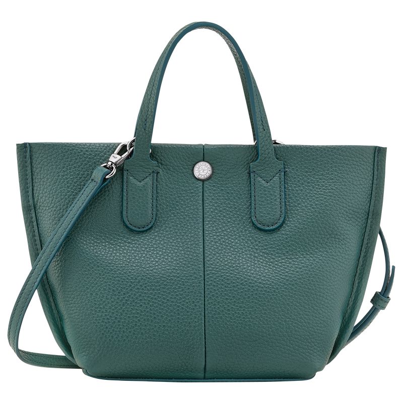Longchamp Essential Xs Women Handbag Blue Green | Australia-618TUCJDK