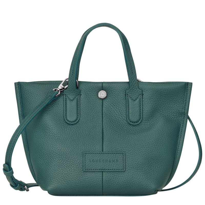 Longchamp Essential Xs Women Handbag Blue Green | Australia-618TUCJDK