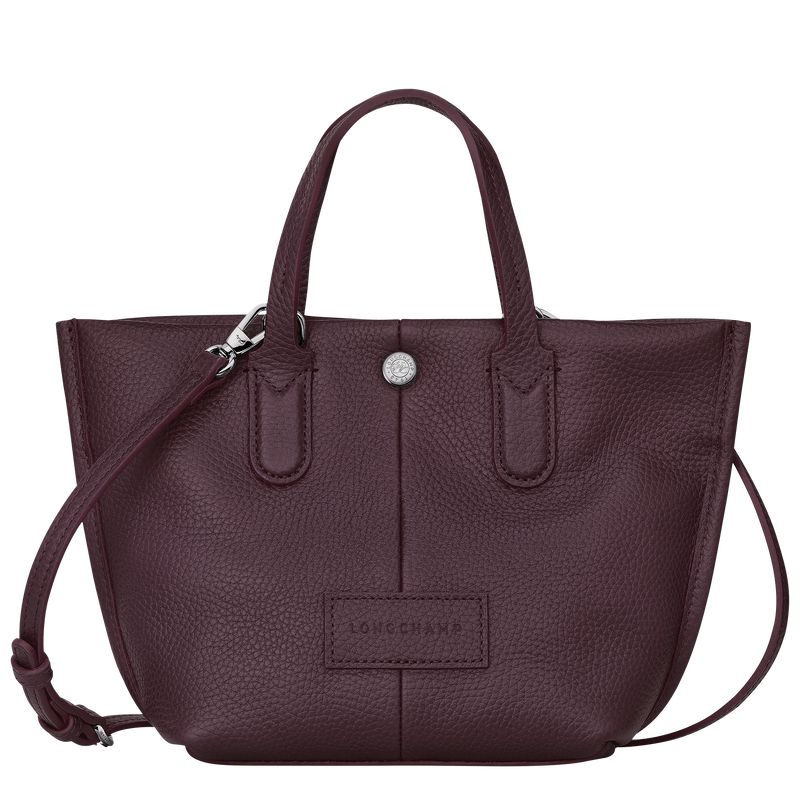 Longchamp Essential Xs Women Handbag Dark Purple | Australia-561BNTECR