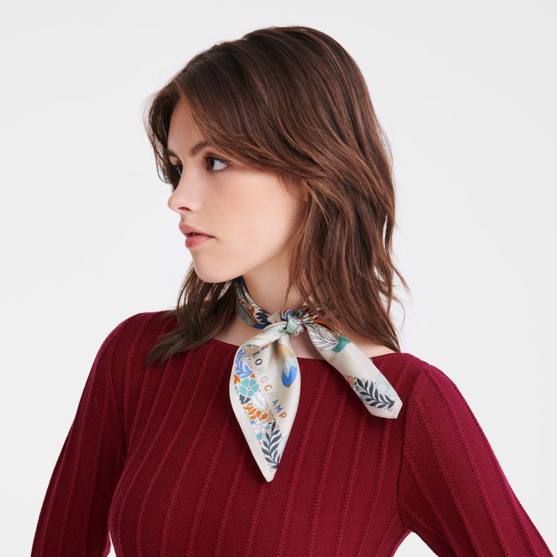 Longchamp Forêt 50 Women Scarf Multicolor | Australia-167IOTHFS