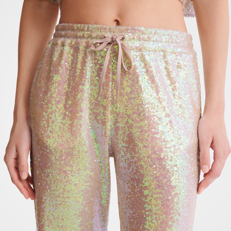 Longchamp Glitter Women Pants Rose | Australia-581CEWOPA
