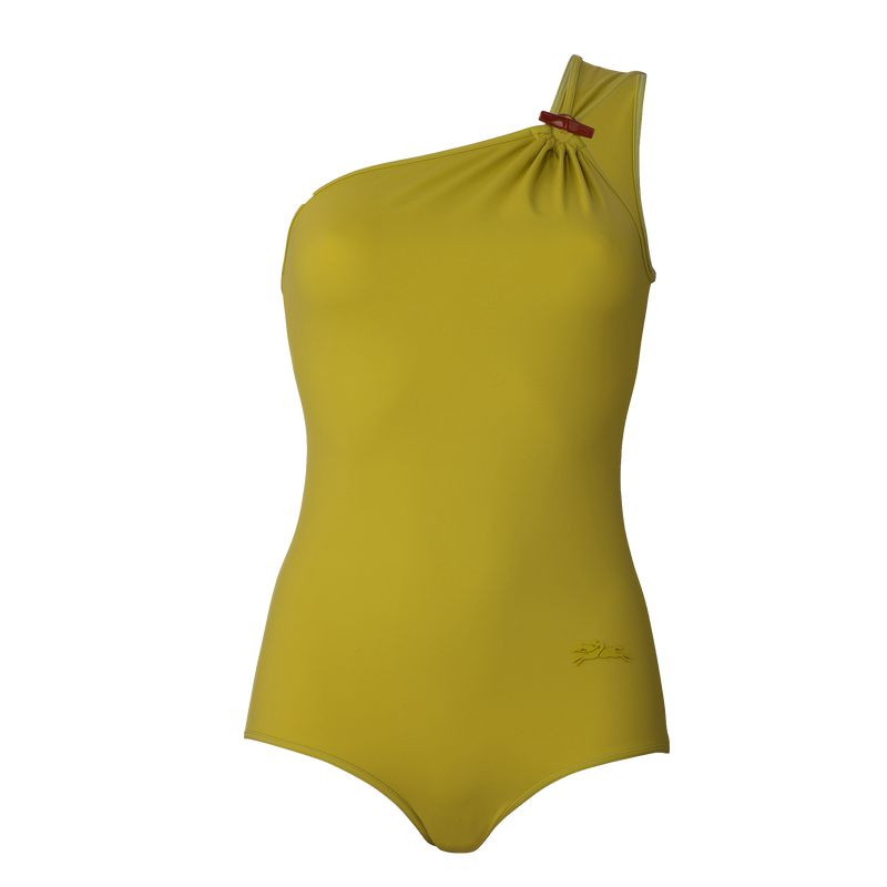 Longchamp Jersey Women Swimsuit Green | Australia-152HDWFTN