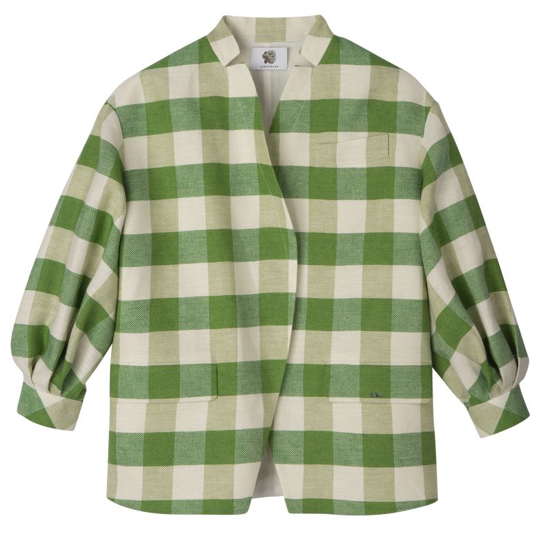 Longchamp Kimono Women Jacket Green | Australia-238JZFPIE