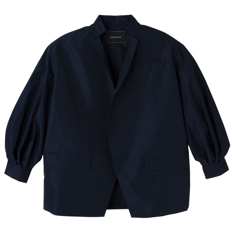 Longchamp Kimono Women Jacket Navy | Australia-931KUGVDA