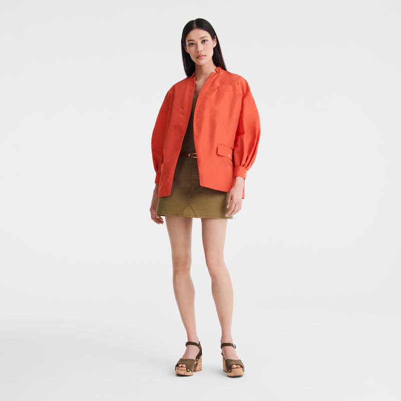 Longchamp Kimono Women Jacket Pink | Australia-659FETUXJ