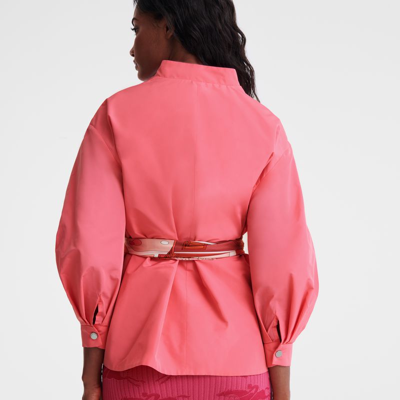 Longchamp Kimono Women Jacket Pink | Australia-709ORNKFA