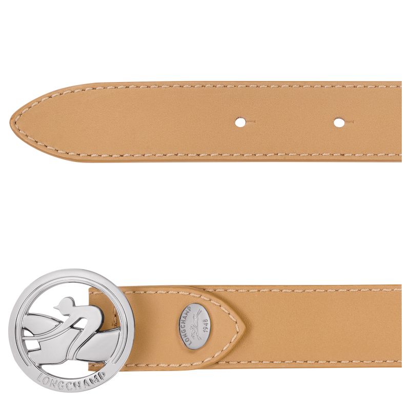 Longchamp La Médaille Women Belt Brown | Australia-218SYGDRW