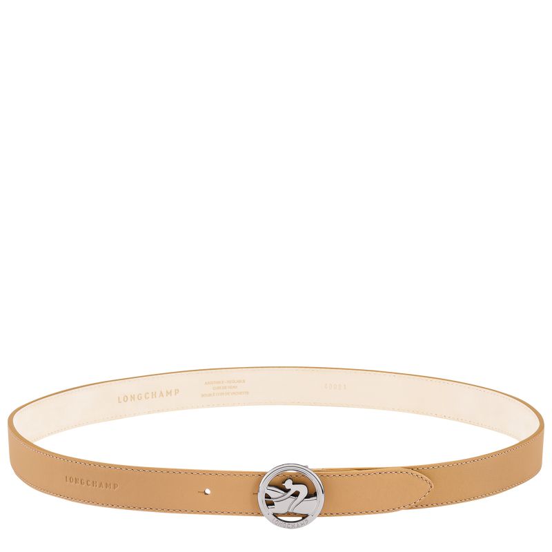 Longchamp La Médaille Women Belt Brown | Australia-218SYGDRW