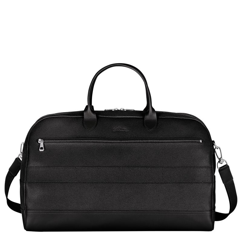 Longchamp Le Foulonné L Men Travel Bag Black | Australia-231RGTYFW