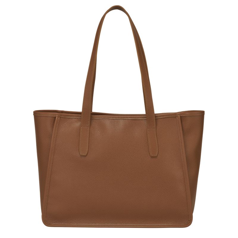 Longchamp Le Foulonné L Women Tote Bag Brown | Australia-563YEGUDO