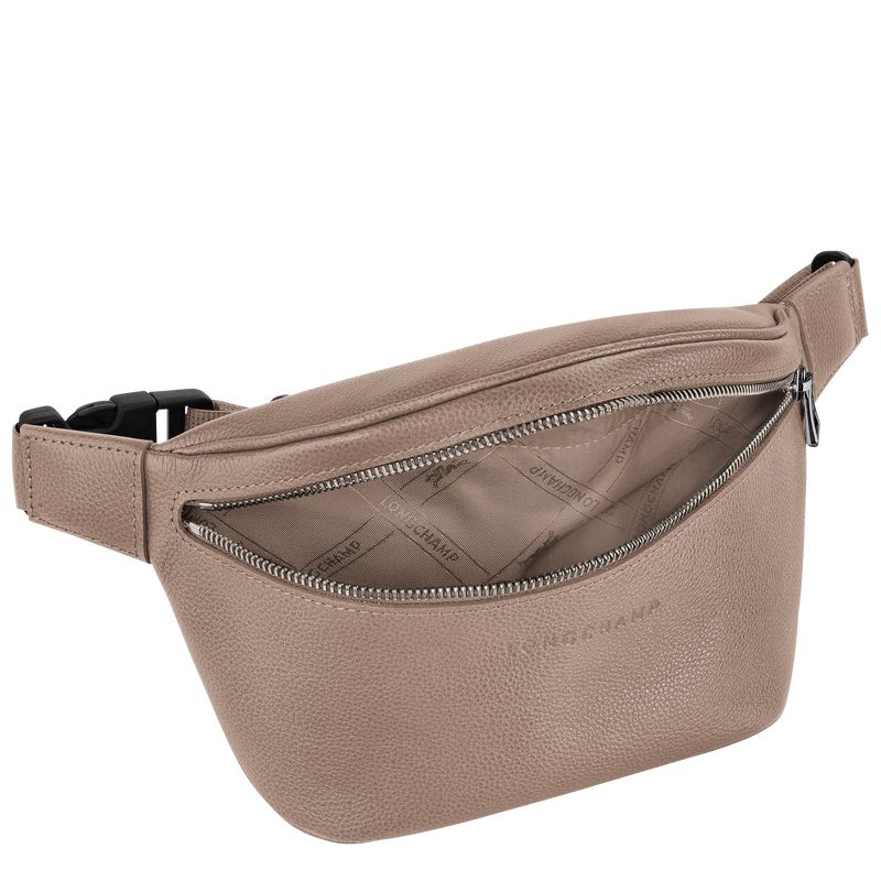 Longchamp Le Foulonné M Men Belt Bag Beige | Australia-761LIYUXA