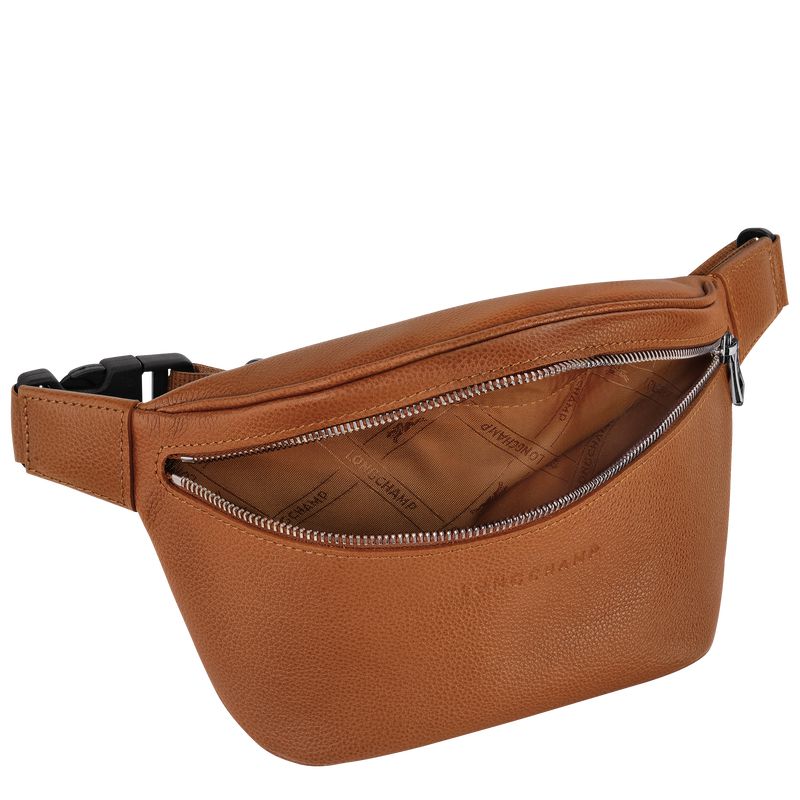 Longchamp Le Foulonné M Men Belt Bag Brown | Australia-623VTSRZW