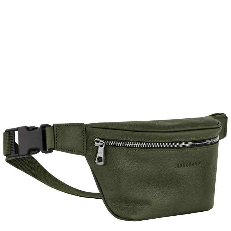 Longchamp Le Foulonné M Men Belt Bag Khaki | Australia-786IDAFYZ