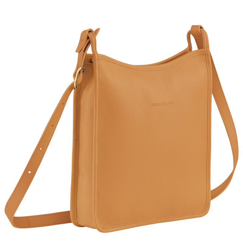 Longchamp Le Foulonné M Women Crossbody Bag Brown | Australia-197CBPMOX