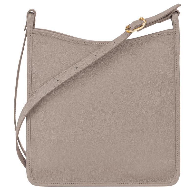 Longchamp Le Foulonné M Women Crossbody Bag Grey | Australia-409UFJZRB