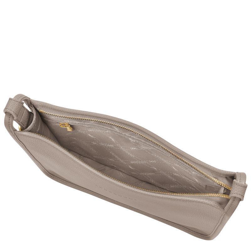 Longchamp Le Foulonné M Women Crossbody Bag Grey | Australia-409UFJZRB
