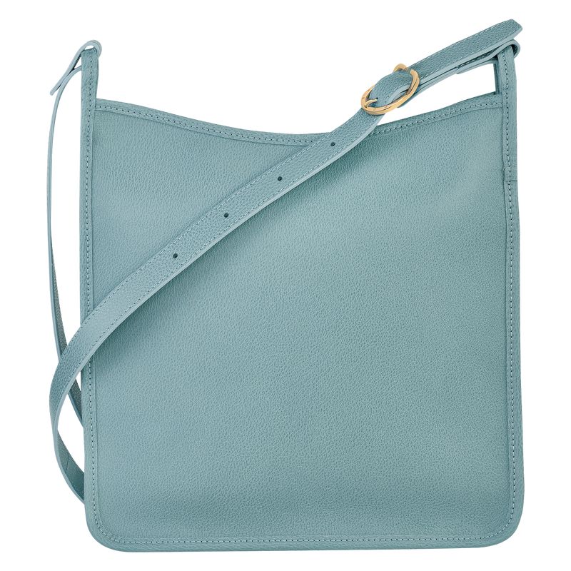 Longchamp Le Foulonné M Women Crossbody Bag Blue | Australia-237ICGHAS