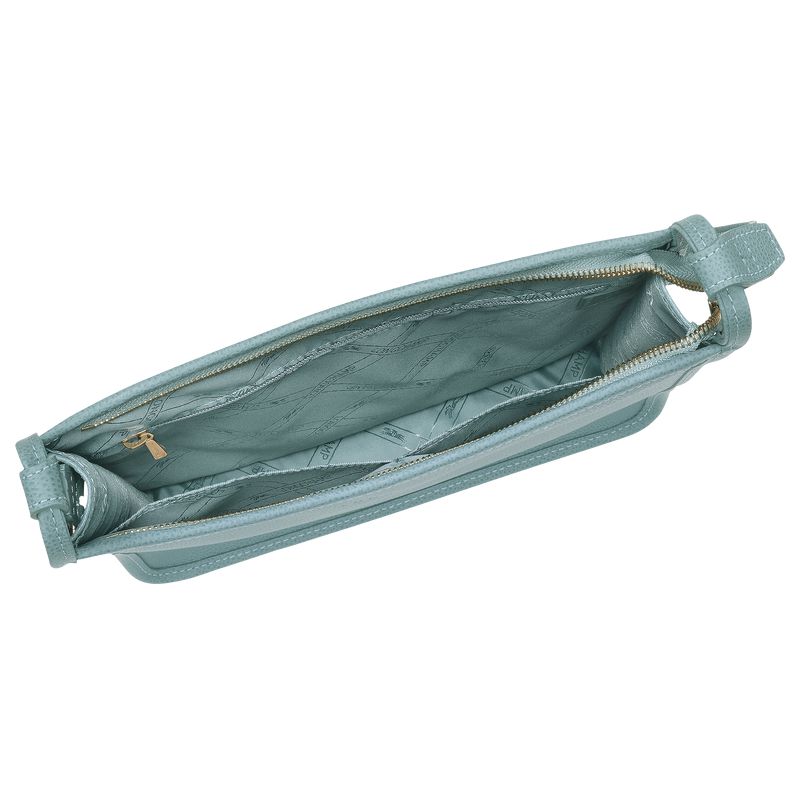 Longchamp Le Foulonné M Women Crossbody Bag Blue | Australia-237ICGHAS