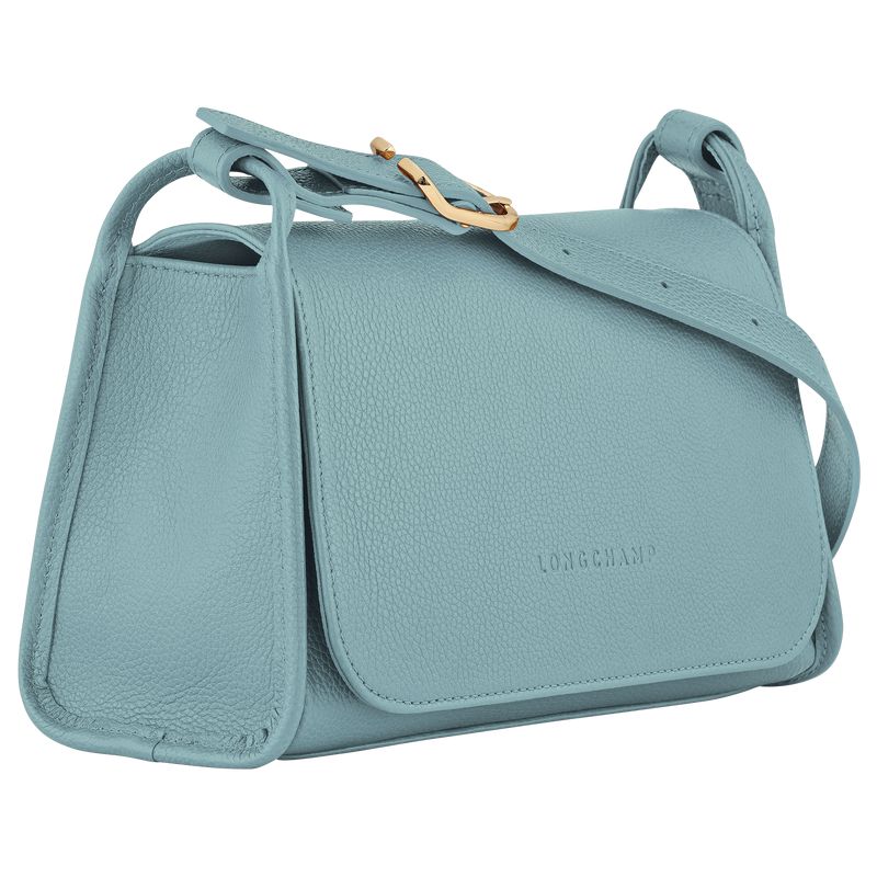 Longchamp Le Foulonné M Women Crossbody Bag Blue | Australia-643XDEPJF