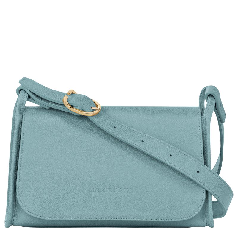 Longchamp Le Foulonné M Women Crossbody Bag Blue | Australia-643XDEPJF