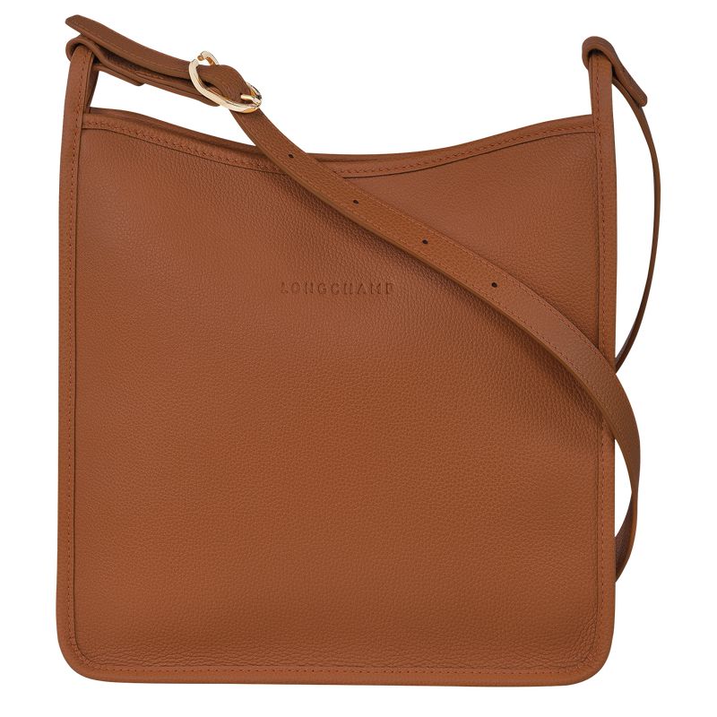 Longchamp Le Foulonné M Women Crossbody Bag Brown | Australia-650QCZIDV