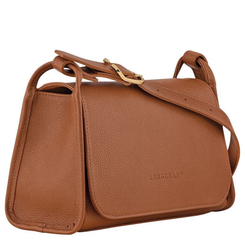 Longchamp Le Foulonné M Women Crossbody Bag Brown | Australia-021DFAKRV