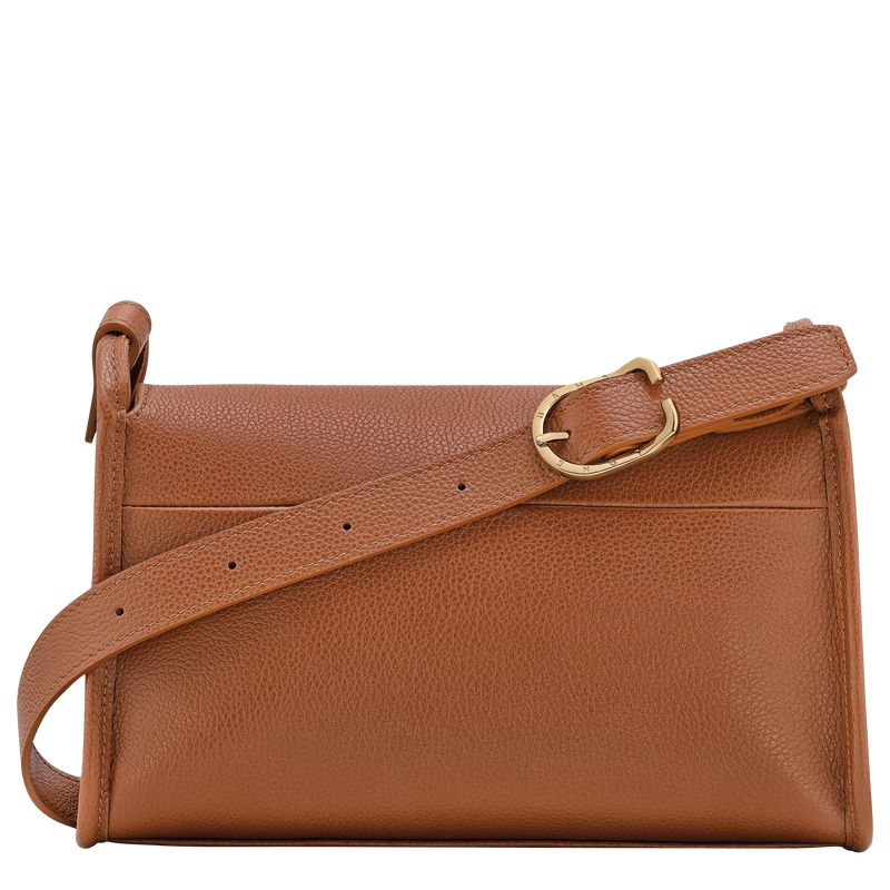 Longchamp Le Foulonné M Women Crossbody Bag Brown | Australia-021DFAKRV