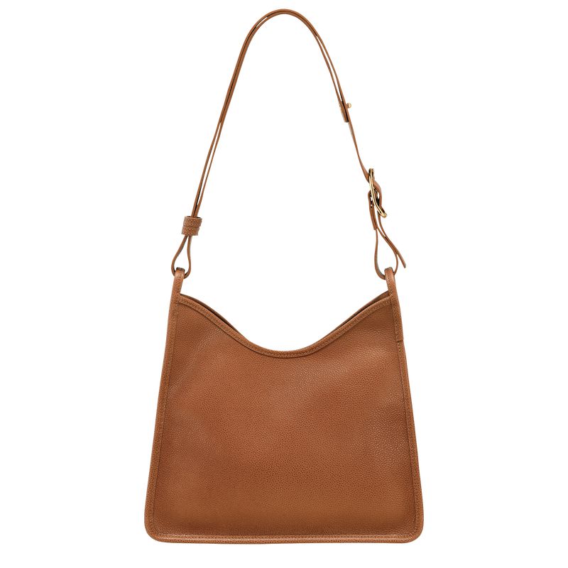 Longchamp Le Foulonné M Women Hobo Bag Brown | Australia-763BMCNHX