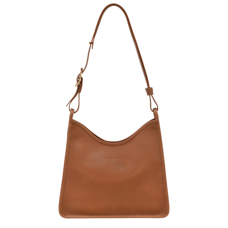 Longchamp Le Foulonné M Women Hobo Bag Brown | Australia-763BMCNHX