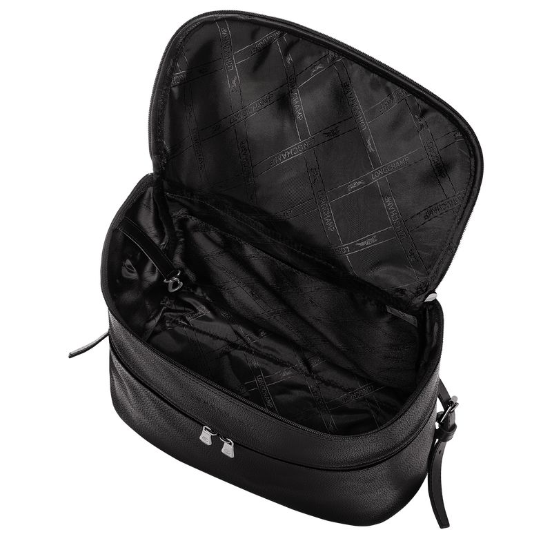 Longchamp Le Foulonné Men Backpack Black | Australia-298AECSLR