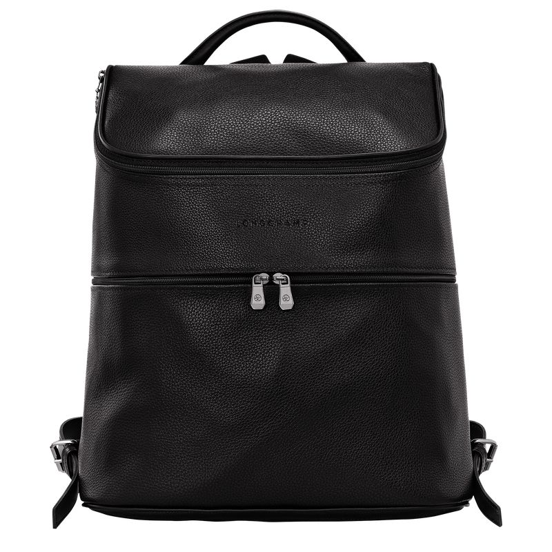 Longchamp Le Foulonné Men Backpack Black | Australia-298AECSLR