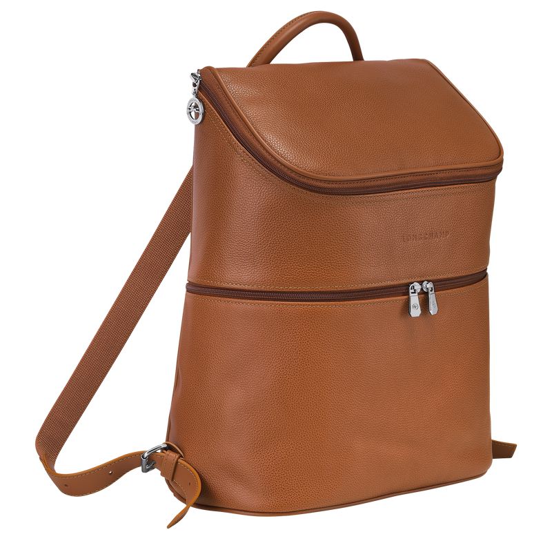 Longchamp Le Foulonné Men Backpack Brown | Australia-892JEKPGI