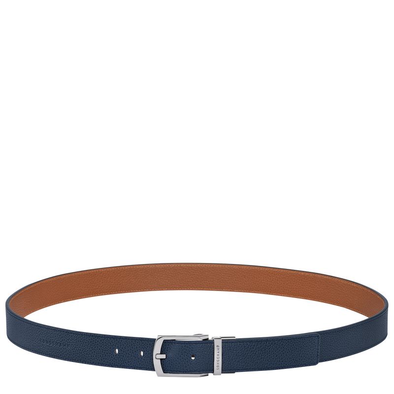 Longchamp Le Foulonné Men Belt Navy | Australia-294ZHDCWE