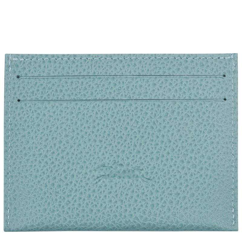 Longchamp Le Foulonné Men Card Holder Blue | Australia-549CLQAKH