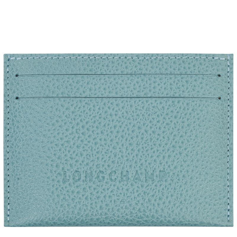 Longchamp Le Foulonné Men Card Holder Blue | Australia-549CLQAKH