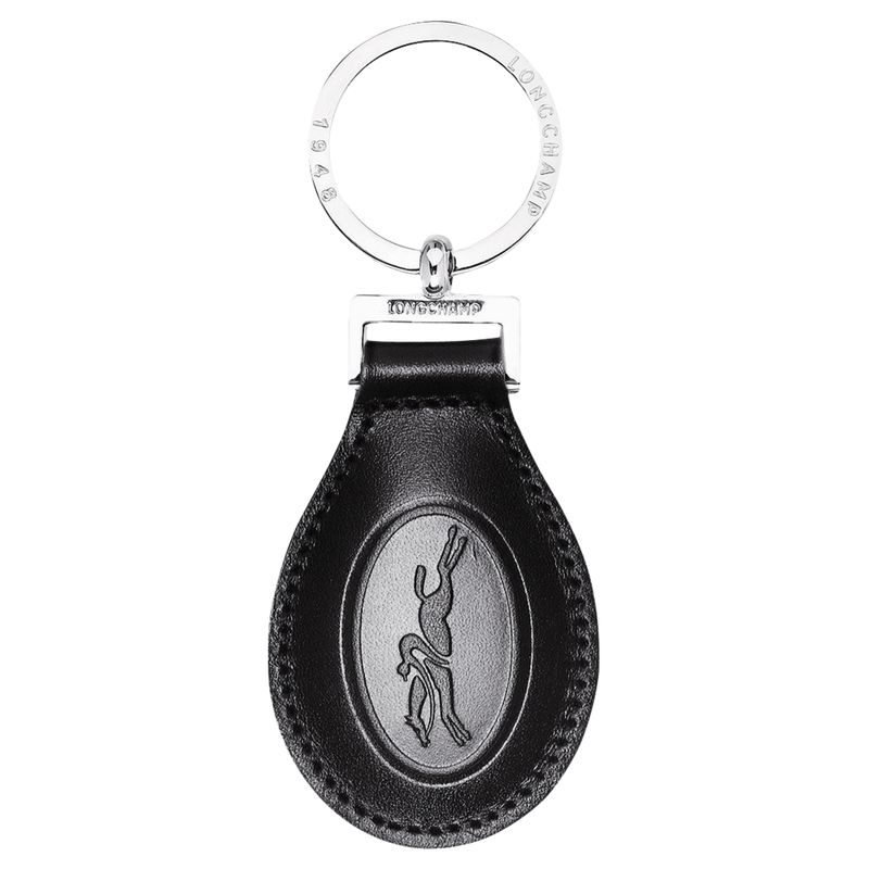 Longchamp Le Foulonné Men Key Rings Black | Australia-150RWBFAQ