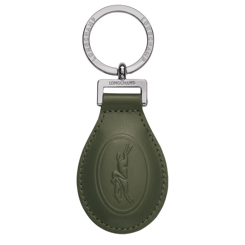 Longchamp Le Foulonné Men Key Rings Khaki | Australia-764HSMFBP