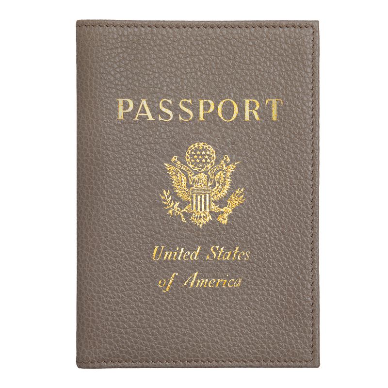 Longchamp Le Foulonné Men Passport Holder Beige | Australia-913SHQVZJ