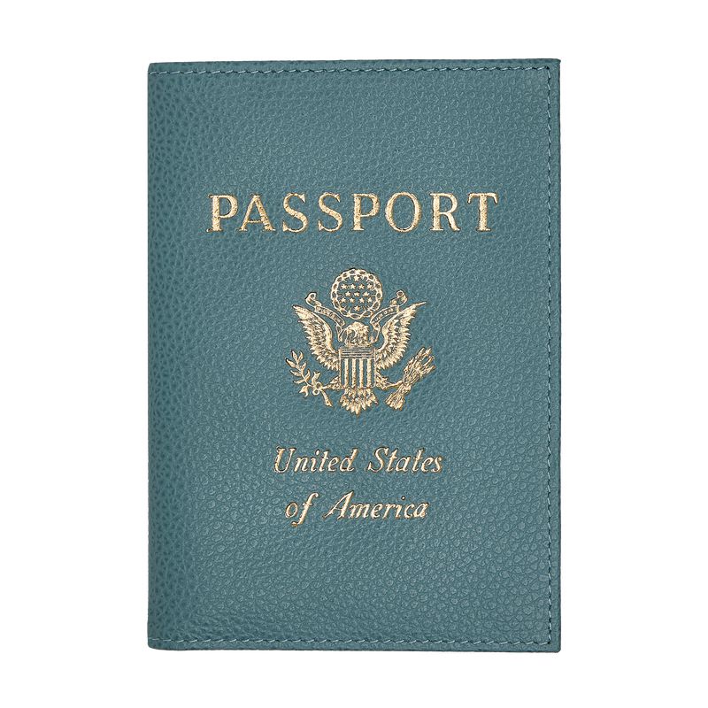 Longchamp Le Foulonné Men Passport Holder Blue | Australia-346RSGPCD
