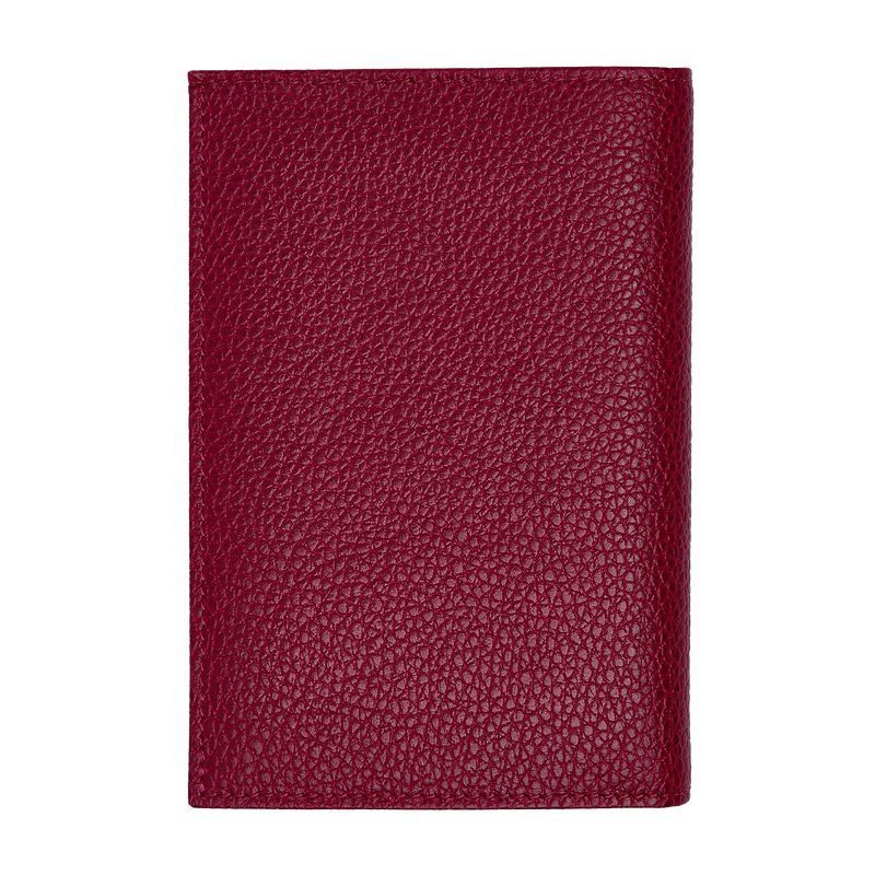 Longchamp Le Foulonné Men Passport Holder Fuchsia | Australia-879XNYBAI